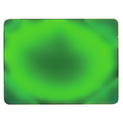 Dichro filter green, 258x185x3mm clear