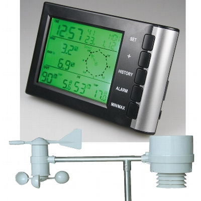 Digitale Funk-Wetterstation W-600 aus Rcklufern dieser...