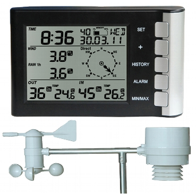 Digitale Funk-Wetterstation W-600 aus Rcklufern dieser artikel ist als defekt deklariert