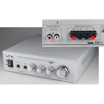 Klein-Stereoverstärker MFA 1200 silber