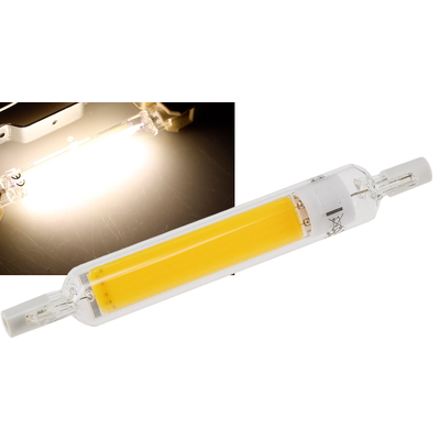 LED light insert  8W R7s 188mm neutral white - SlimLine RS118 COB8