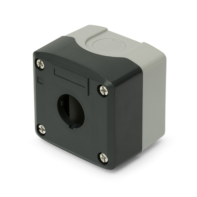 Geh�use zum Einbau von 22mm Einbauschalter und Taster