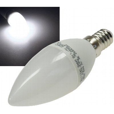 LED candle lamp 5W cold white 6000K - K50SMD