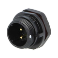 Einbau Stecker 2 polig 250V  13A IP68 - SP1312/P2