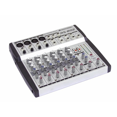 8 channel studio and live mixer RS-802