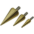 3 piece step drill set 4-12mm / 4-20mm / 4-32mm - Pro-XL