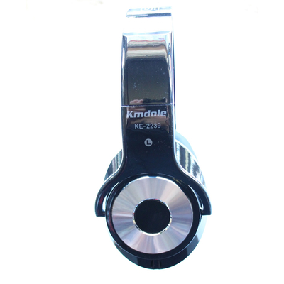 dynamic stereo headphones black incl. 3.5mm jack cable - KM-2239 black