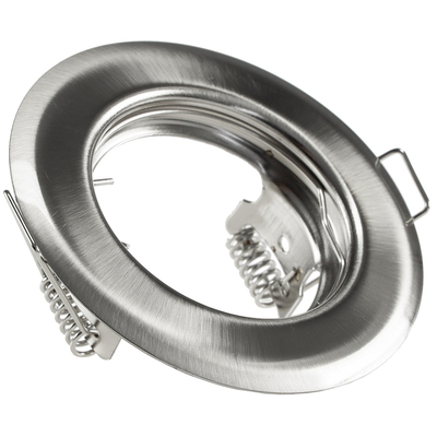 Ceiling mount brackett for MR16 �50mm illuminant chrome-matt