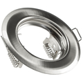 Ceiling mount brackett for MR16 50mm illuminant chrome-matt