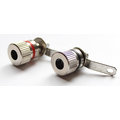 4mm Bananen Einbaubuchsen Set Metall