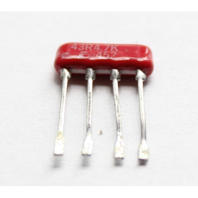 Resistor network   4,7K Resistors 4