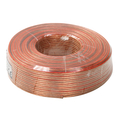 Speaker cable / twin strand 2 x 2.5 mm� transparent CCA...