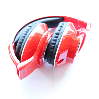 dynamic stereo headphones red incl. 3.5mm jack cable - KM-2239 rd