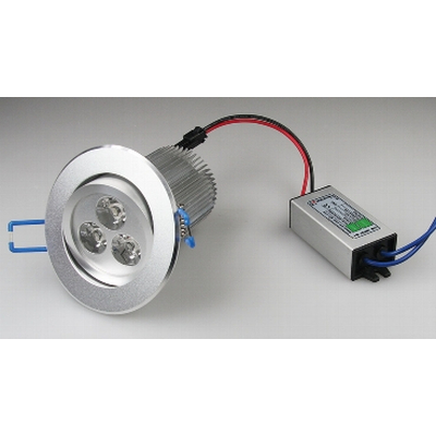 LED-Einbauleuchte 3 x 3 Watt warmwei� 3000K - RD-9
