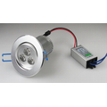 LED downlight 3 x 3 Watt warmwhite 3000K - RD-9