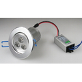 LED downlight 3 x 3 Watt warmwhite 3000K - RD-9