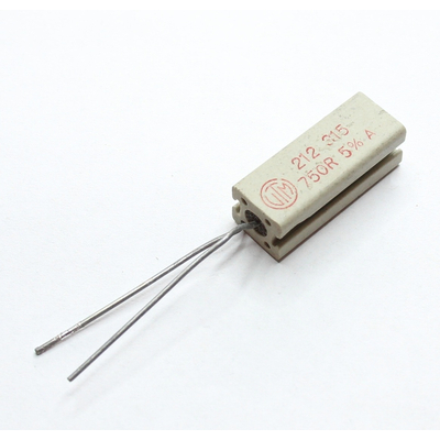 Wire-wound resistor     750 Ohm 7W 5% - 212-315