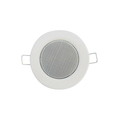 Mini Deckeneinbaulautsprecher Halogen-Look �8cm wei�