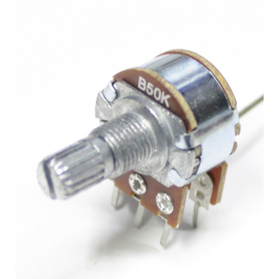 Potentiometer axial stereo  50K lin VRB-1100S50K
