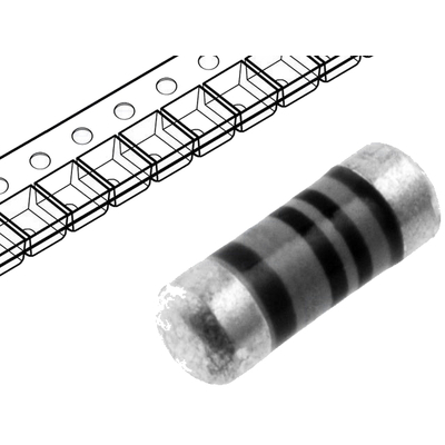 SMD Widerstand 100R 400mW 0204 minimelf