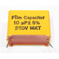 MKT film capacitor 10uf 250V 5% used