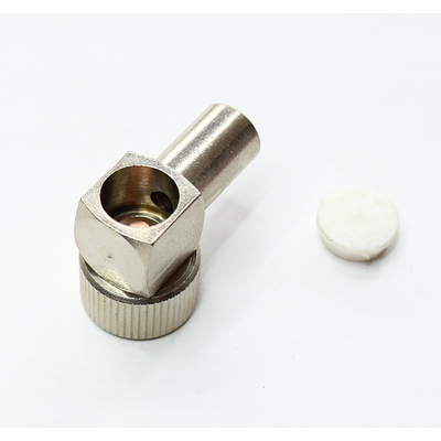 Winkel Antennen-Stecker f�r DV Fuss alte Norm