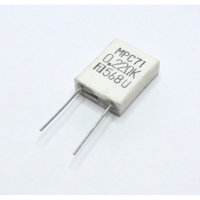 Metal Film Resistor       0.22 Ohms, 5 W, 5% ? MCP71/0.22