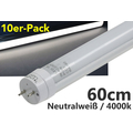  LED tube 60cm 8W 800 lumens 4000K neutral whiteT8 - CorePro