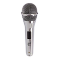Semi-professional dynamic microphone incl. - Chromium