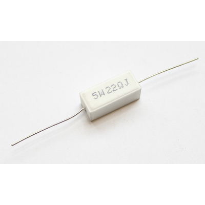 High-load cement resistor 56 Ohm 5 watts 5% - LSR-560/5A