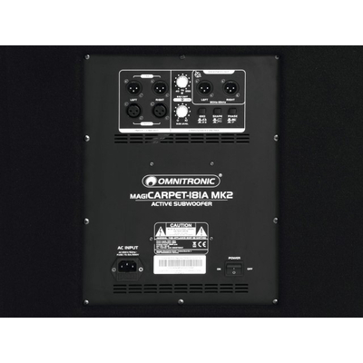 Aktiver Bassreflex-Subwoofer 18 - MagiCarpet-181A MK2
