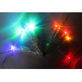 LED Lichterkette mit Batteriebetrieb 10 bunte LEDs 1,2m...