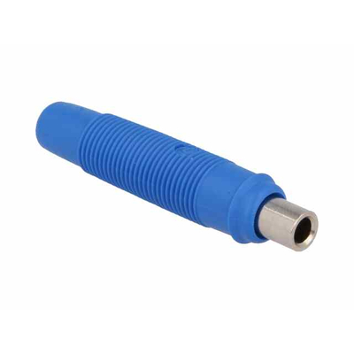 4mm Bananen Kupplung 16A  60VDC blau - KUN 30 BL