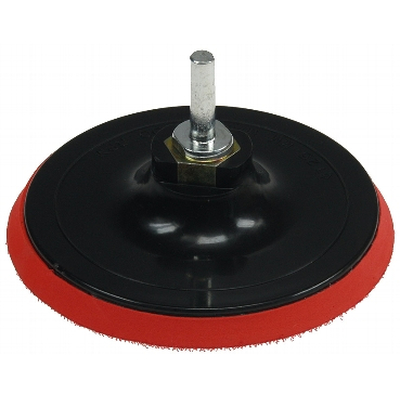 Sanding pad for boring machines 125mm  with Velcro mounting 
