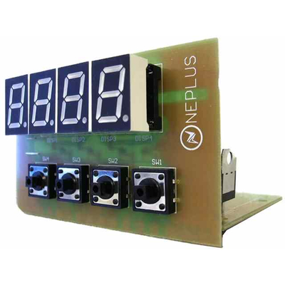 Digital Thermometer 4 Digit 12VDC kit - NE001