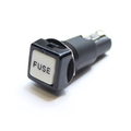        Fuse holder 5 x 20 for front panel installation,...
