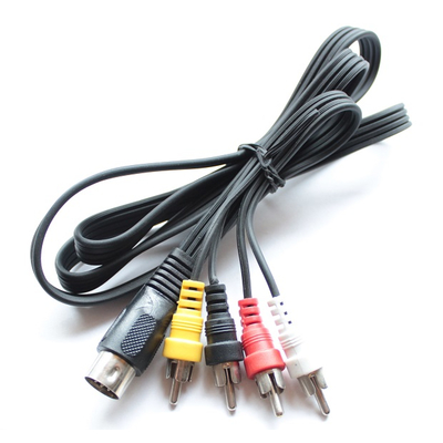 RCA connection cable plug / Din 5 plug  1,5m