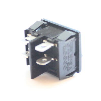 Rocker switch 2 x on/off 21.9 x 19.3mm