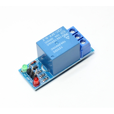 Triggerable relay module on/(on) 12VDC