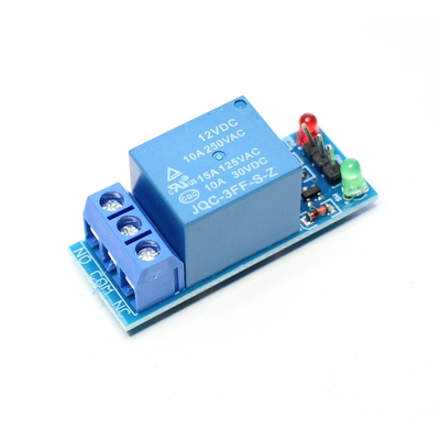 Triggerable relay module on/(on) 12VDC