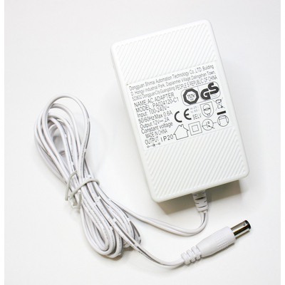 Plug-in power supply 12VDC 2A 24W IP20 white - PA024120-C1