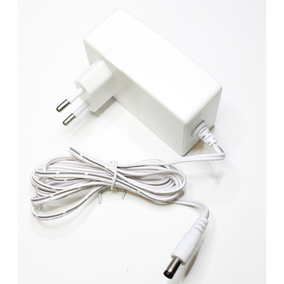 Plug-in power supply 12VDC 2A 24W IP20 white - PA024120-C1