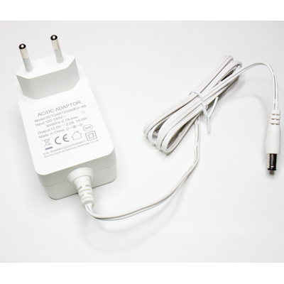 Steckernetzteil 12VDC 2A 24W wei� - DCT24W120200EU-A0
