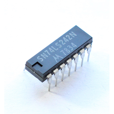 74LS242 Bus transceiver 4-way bidirectionall - Motorola