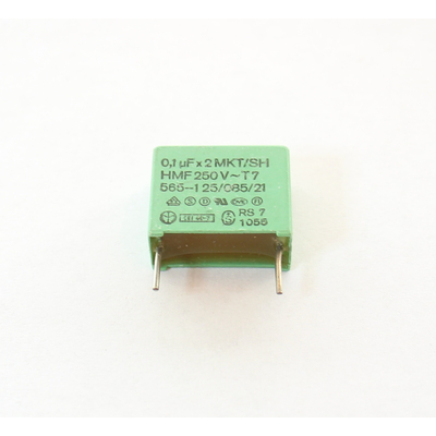 Capacitor 2x 0.1�F 100nF  250V MKT ERO F1772-410-2000