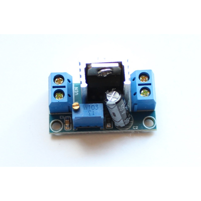 Adjustable Step Down Power Supply Module 1.5A 1.2VDC - 37VDC
