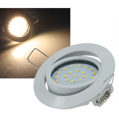LED downlight  4W warm white 2900K white - Flat-26 WW
