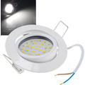 LED Einbauleuchte  5W neutralwei� 4000K wei� - Flat-32 NW