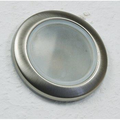 Ceiling mount bracket for MR16 �50mm Illuminant for dampening solution IP44 silver-matt round