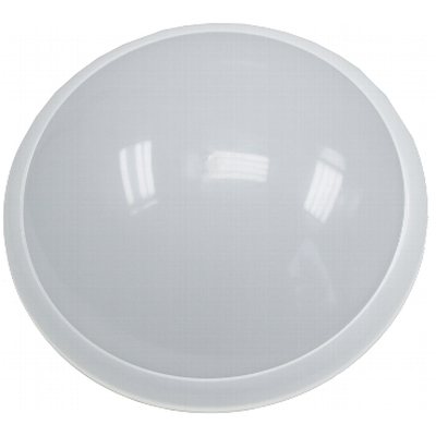 Ceiling light with HF motion detector IP44 for 1 x E27 -...